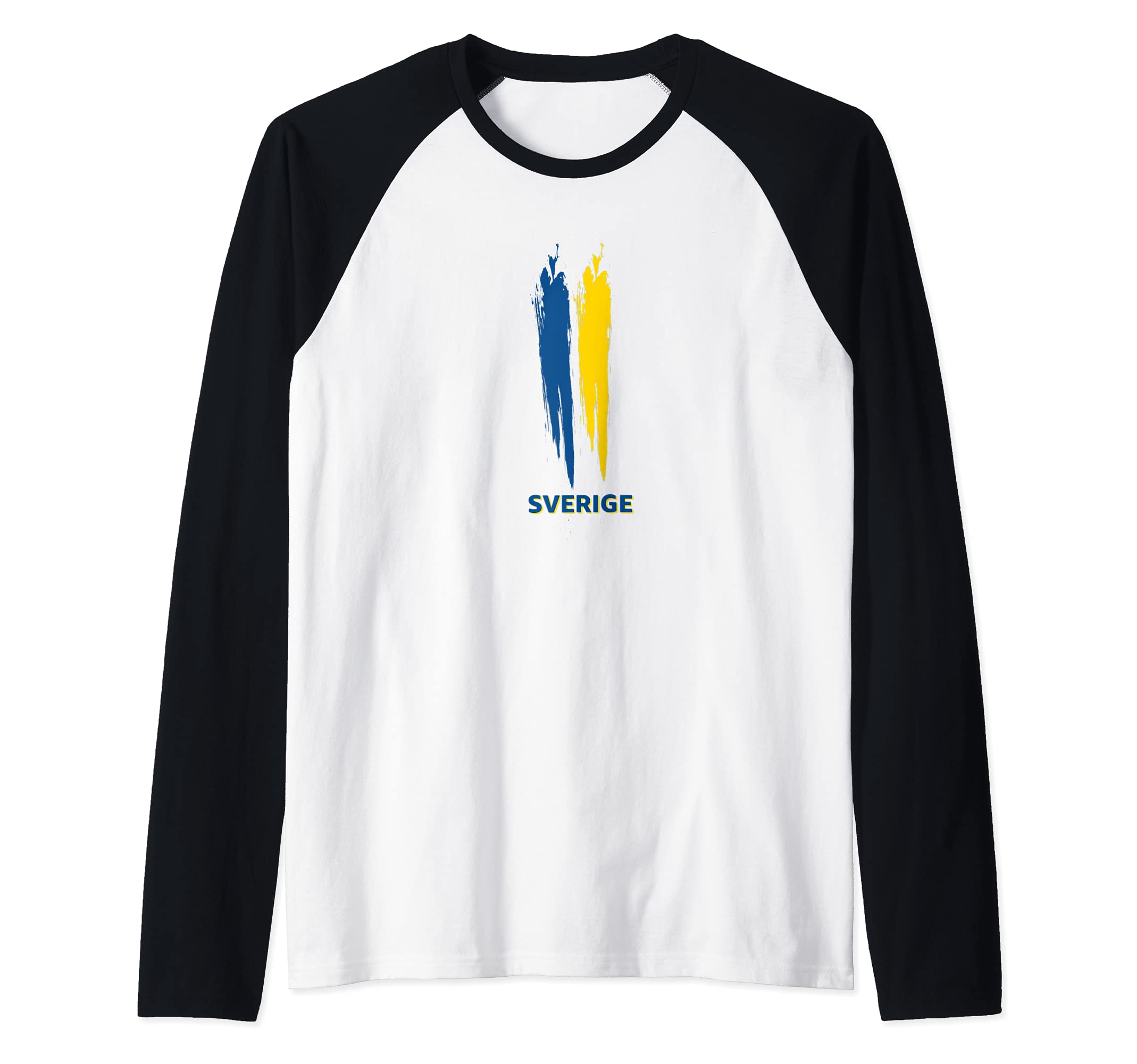 Flag Sweden Raglan Baseball Tee