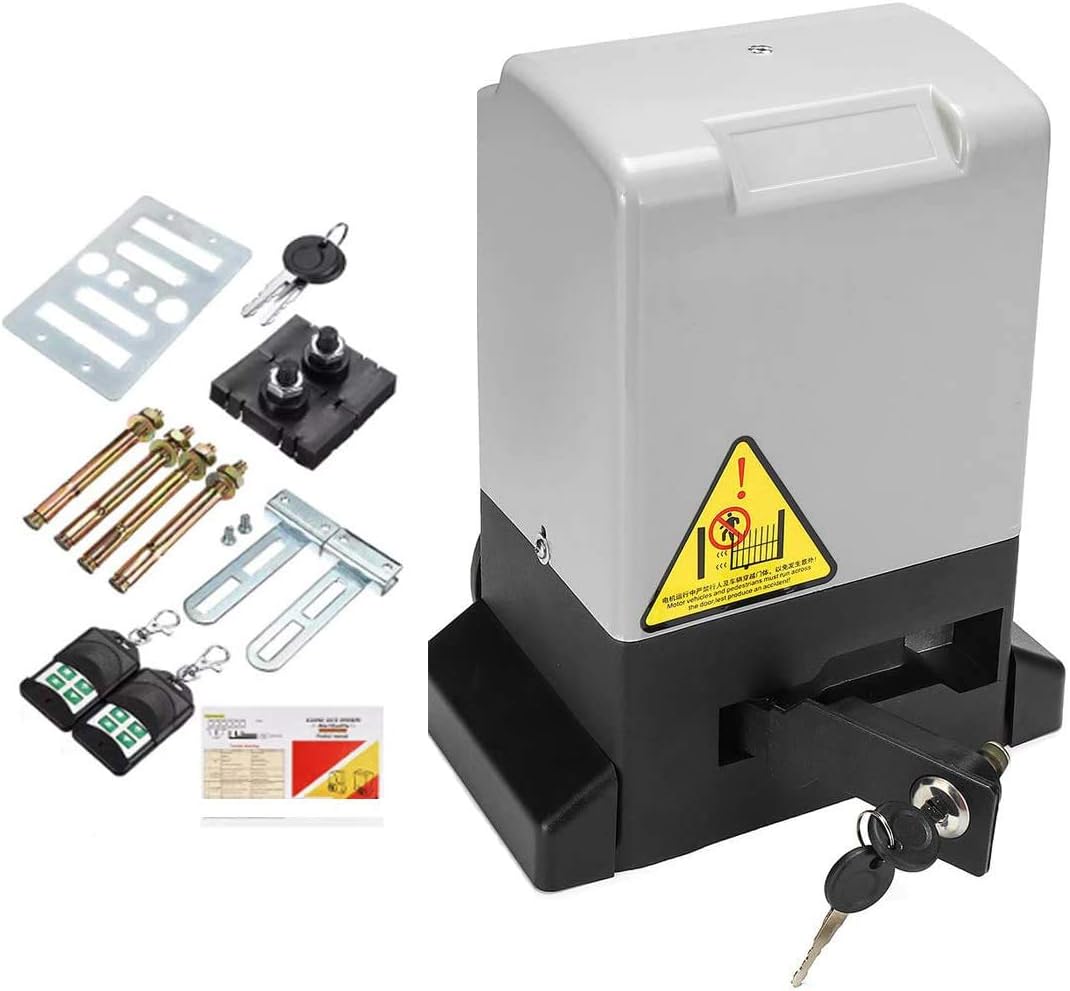 800kg Electric Garage Door Opener 6M Rail Gate Opener Operator Sliding