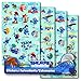 The Smurfs Stickers - 4 Sheets of Stickers