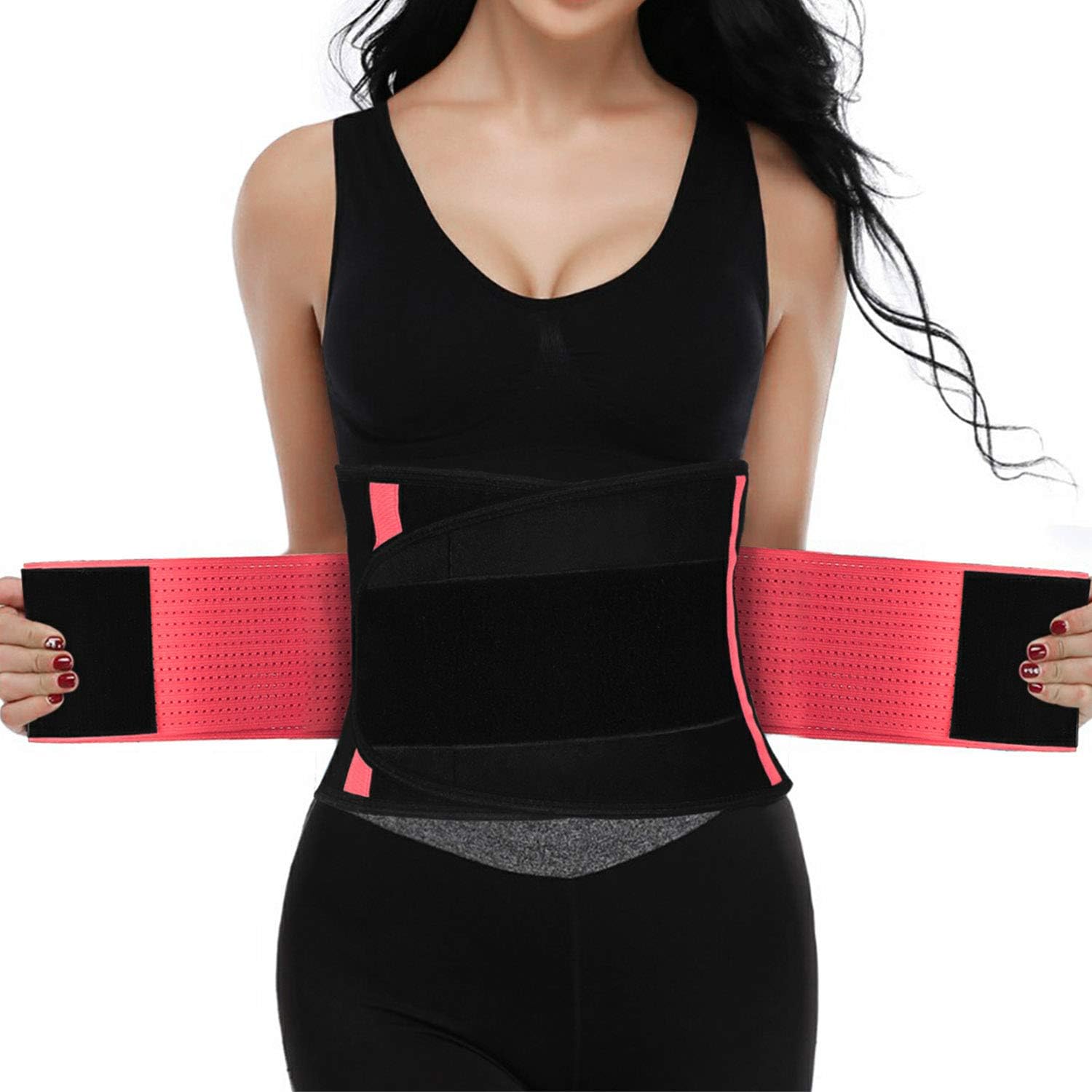SZCLIMAX Lower Back Brace Pain Relief Double Pull Neoprene Lumbar
