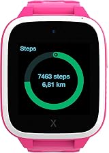 XPLORA XGO 3 Kids Smartwatch Phone 4G GPS SOS School Mode Camera Pedometer Pink view 2