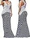 shekiss Women Sleeveless Sexy Maxi Stretch Bodycon Party Bandage Club Dresses