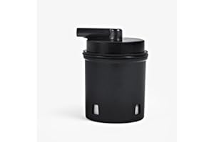 Culligan CULFMF01 Replacement Water Filter for Sink Faucet, Reduces Microplastics & 97% of PFOA/PFOS, Chlorine Odor for Cleaner Drinking Water, Faucet Mount Replacement Filter Lasts up to 400 Gallons