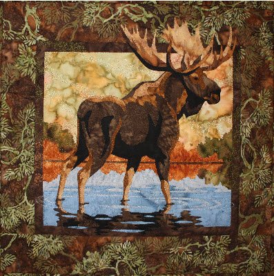 Toni Whitney Design Hidden Lake Applique Quilt Pattern