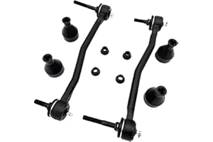 XCPMC K80274 K80273 Front Sway Stabilizer Bar End Link Kit 2 Pcs Left & Right｜Automotive Replacement For 2000-2005 Ford F-250 F-350 F-450 F-550 Super Duty Excursion 4WD Black