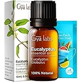 Gya Labs Eucalyptus Essential Oil for Diffuser - Eucalyptus Oil for Skin - Eucalyptus Essential Oil for Aromatherapy Humidifi