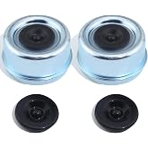 Aazon.co: 4 PCS Trailer Bearing Dust Cap Trailer Axle Grease Cap, 1