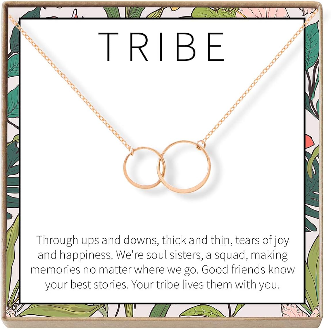 Amazon Com Dear Ava Tribe Gift Necklace Best Friends Bff Long