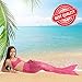 Tendol; 3 Pc Mermaid Tail, Monofin Compatible, For Children