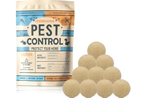 FFORDHOME Pest Control Pouches, Rodent Repellent, Mouse Repellents, Peppermint Oil Mice Repellent, Rat Deterrent, Repel Rodents(10Pack)…