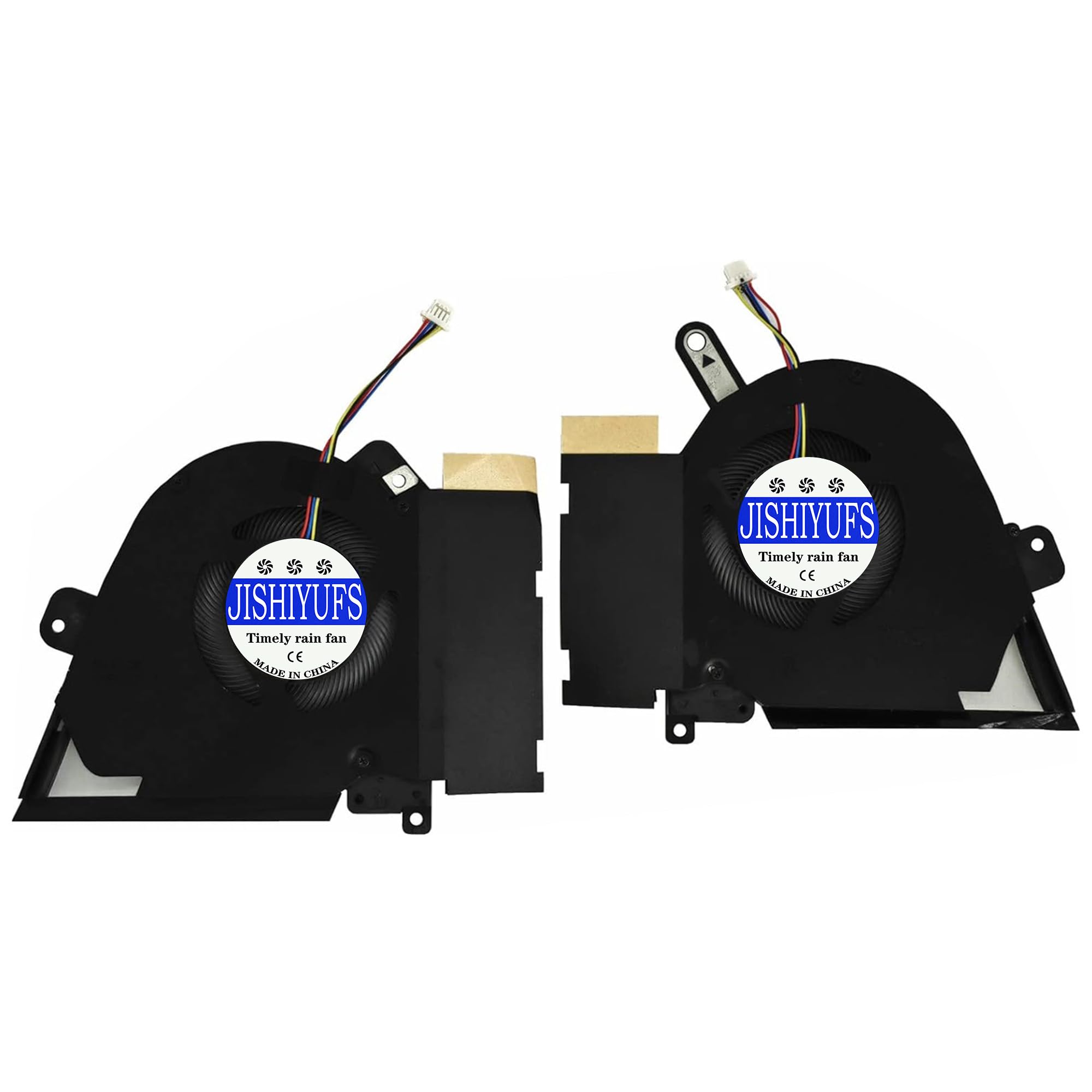 JISHIYUFS New CPU Cooling Fan for ASUS TUF Dash F15 FX516 FX516P Air RTX3070 Series DFSCK22D05883L FNAR 13NR0760P02011 DFSCK221151817 FNAQ 13NR0760P01011 DC12 V 1. A