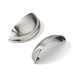 khtumeware 10 Pack 2-1/2" Drawer Pulls Brushed