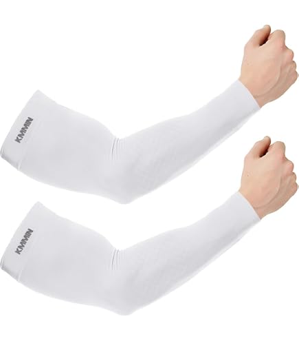 Manchons Bras Rafraîchissants UV - Unisexe (femmes, Hommes, Enfants) - Pour Cyclisme, Course, Golf, Plein Air - UPF50+