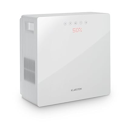 Klarstein PurePal • Luftwäscher • Luftreiniger • Luftbefeuchter • Lufterfrischer • Air-Purifier • Leistung 15 Watt • Aktivkoh