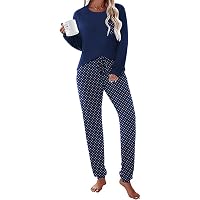 Eddie Bauer Women's 4-Piece Pajama Set – Mix & Match Long/Short Sleeve Tops With Joggers & Boxers