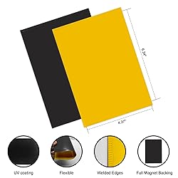 CHUNNIAO Yellow Magnetic Picture Frame 4X6 for