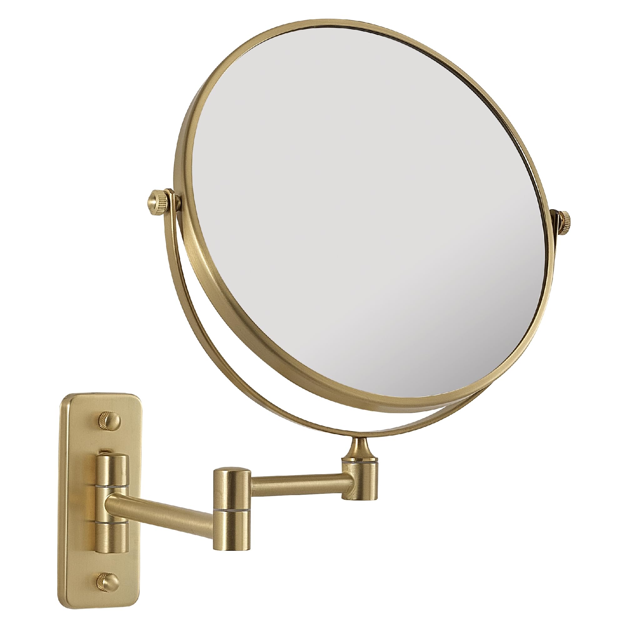 Gedy Gaia Wall Magnifying Mirror Matte Gold
