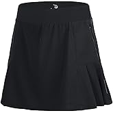 beroy Women Quick Dry and Breathable Cycling Skirt Shorts,Bike Skorts Pantskirt with 3D Padded