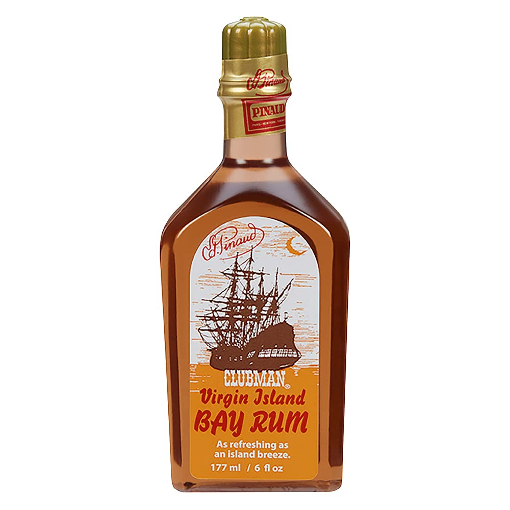 Clubman Pinaud Virgin Island Bay Rum Shave Cologne, After Shave