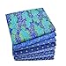 iNee Fat Quarters Quilting Fabric Bundles, Sewing Quilting Fabric, 18 x 22 inches,(Navy Blue)