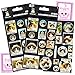 Grumpy Cat Stickers Party Favor Pack (Over 50 Stickers, 4 Sheets)