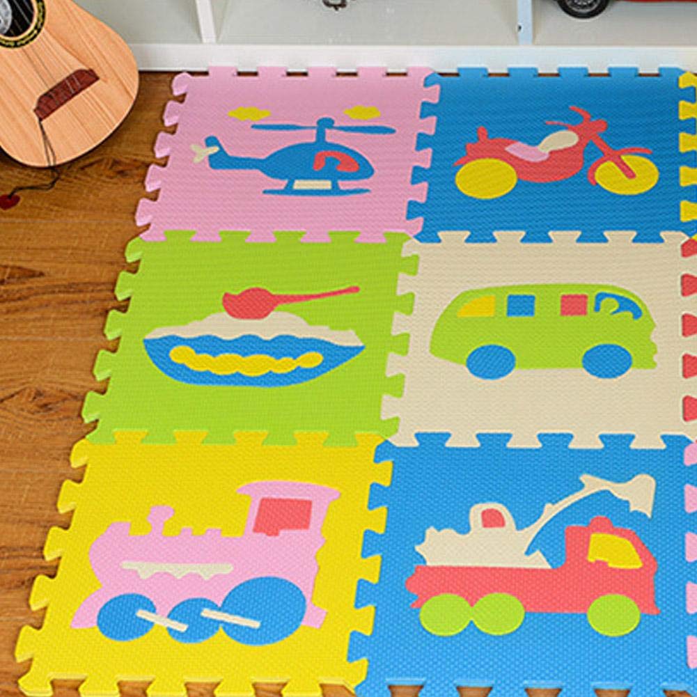 Puzzle Play Mat Interlocking Puzzle Pieces Promover Visual Sensory Development Alfombra Puzzle Colorido Dibujos Animados Puzzles Infantiles 2 3 Anos Foryours 9pcs Alfombra Puzzle Bebe Puzzles De Suelo Juguetes Y Juegos Ddt Miass Ru