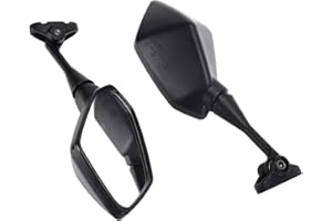Pair of Motorcycle Rearview Mirrors Left Right Side Mirror Replacement for CBR600RR CBR600 F4 F4I CBR1000RR CBR250R
