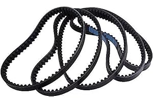 SHIBEIPARTS 5PCS 669 18 30 CVT Drive Belt for 49CC 50CC GY6 139QMB Roketa Baja Tank JMSTAR Taotao Vespa Jonway Moped Scooter ATV Go Kart