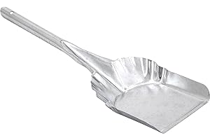 ROCKY MOUNTAIN GOODS Rocky Mountain Good Steel Ash Shovel 17” - Extra strength heat resistant galvanized steel - Ash shovel for wood stoves or outdoor fires