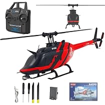 Hélicoptère Radiocommandé RC ERA C184 MD500 - Moteur Sans Balais, 4 Canaux, Gyroscope, 12 Min De Vol