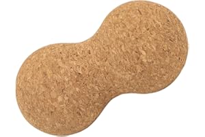 Baluue Cork Massage Ball Small for Targeted Muscle Tension Relief Back Neck Feet Massage Fitness Yoga