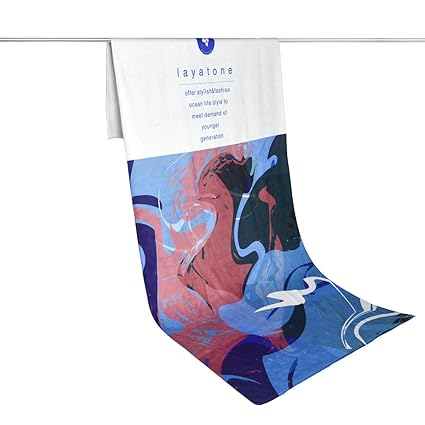 Layatone Serviettes De Plage Voyage Serviettes De Piscine à