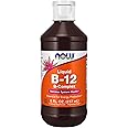 NOW Supplements, Vitamin B-12 Complex Liquid, Energy Production*, Nervous System Health*, 8-Ounce