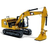 Diecast Masters 1:50 Caterpillar 320 GC Hydraulic Excavator | High Line Series Cat Trucks &amp; Construction Equipment Scale Model Collectible 85570
