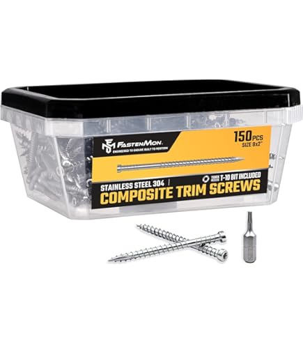 Amazon.com: FastenMaster Cortex 2-3/4 in. L Square Trim Head