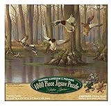 Reflective Art Peaceful Pond 1000-Piece Jigsaw Puzzle Set