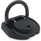 urban UR55 Tested High Security Ground Anchor for Motorcycle, &oslash;14 Hardened Steel Ring, Foldable, 4 Expansion Bolts, Heavy Duty Anti-Theft Wall &amp; Floor Fixing for eBike Scooter Trailer, Parking Garage