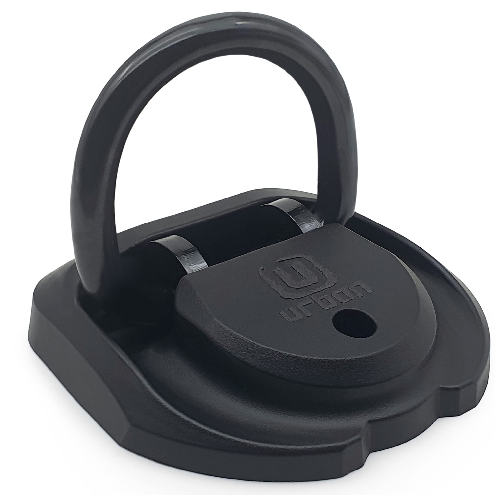 urban UR56 Tested High Security Ground Anchor for Motorcycle, Thicker ø16 Hardened Steel Ring, Foldable, 4 Expansion Bolts, Heavy Duty Anti-theft Wall & Floor for eBike, Trailer, Parking Garage