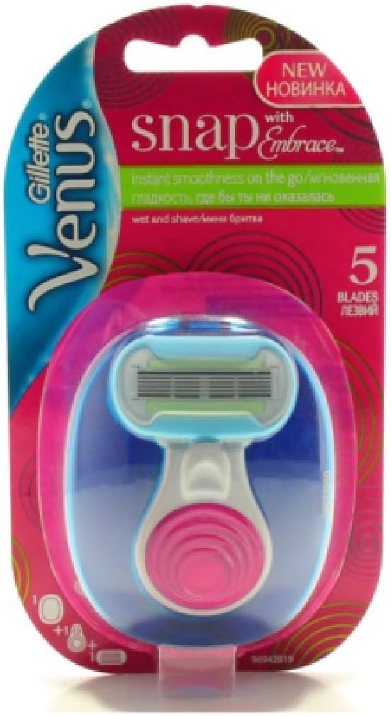 Venus Snap Razor with Embrace Refill Blade (1 Pack)