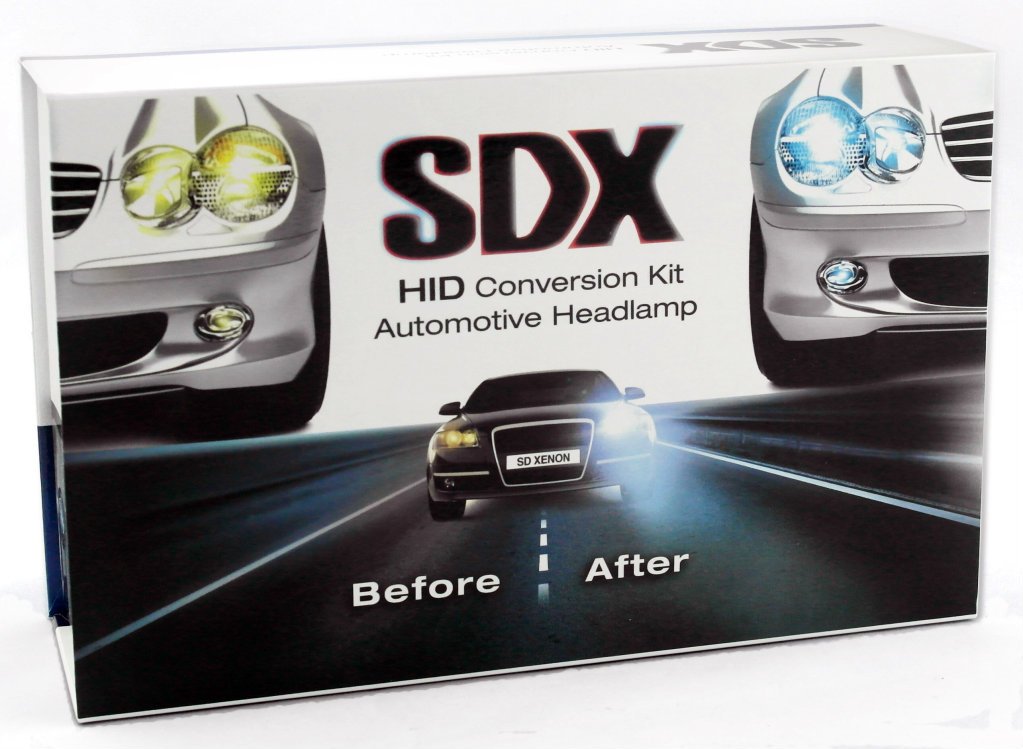 SDX HID Headlight DC Xenon "Premium" Conversion Kits™ H7 4300K