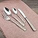ZOSYNS 24K Gold-Plated Silverware Set 18/10 Stainless Steel Flatware Set Gold Flatware Cutlery Set Forks Spoons Knives set,1 Set