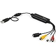 StarTech.com USB Video Capture Adapter Cable - S-Video/Composite to USB 2.0 SD Video Capture Device Cable - Twain Support - Analog to Digital Converter for Media Storage - Windows Only (SVID2USB232)