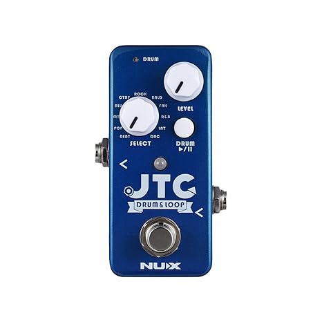 Muslady Gitarreneffektpedal Drum & Loop 6 Protokoll Aufzeichnung Zeit 10 Trommel Rhythmen Clever Zapfhahn Tempo Trommel Masch