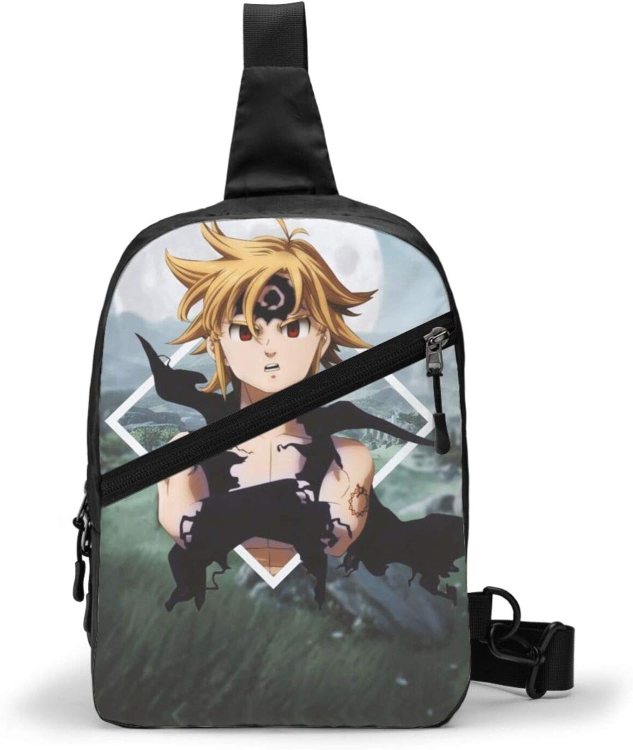 Sac A Dos Seven Deadly Sins Anime Seven Deadly Sins Chest Bag Slung Sac à dos multifonctionnel