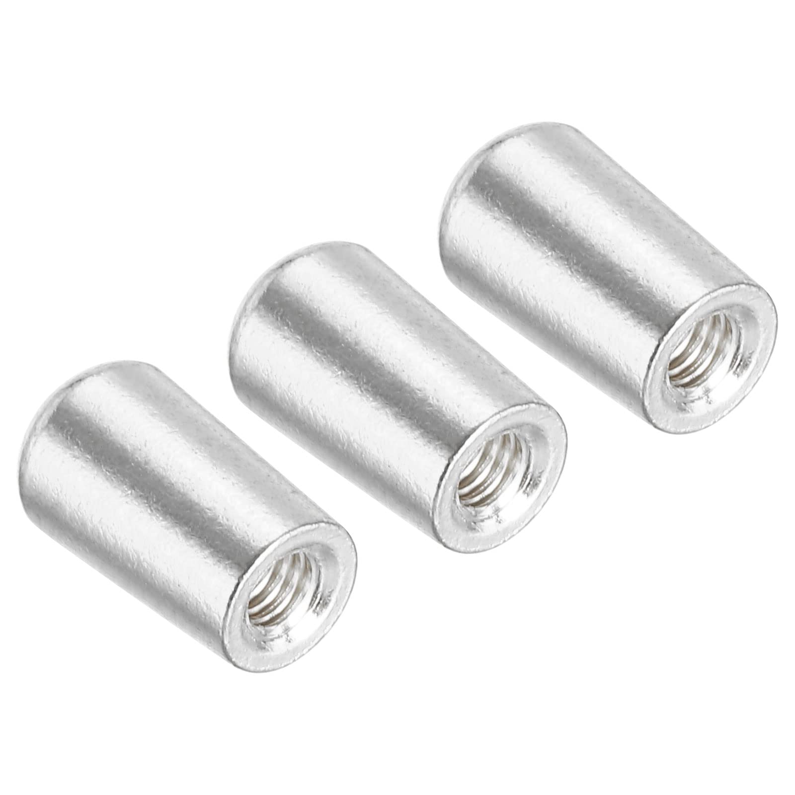 PATIKIL Metal Guitar 3 Way Toggle Switch Tip Switch Knob Cap M4 for Electric Guitar Parts Accessories Silver 3pcs