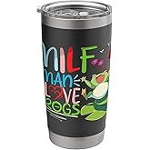 MILF Man I Love Frogs Funny Stainless Steel Insulated Tumbler