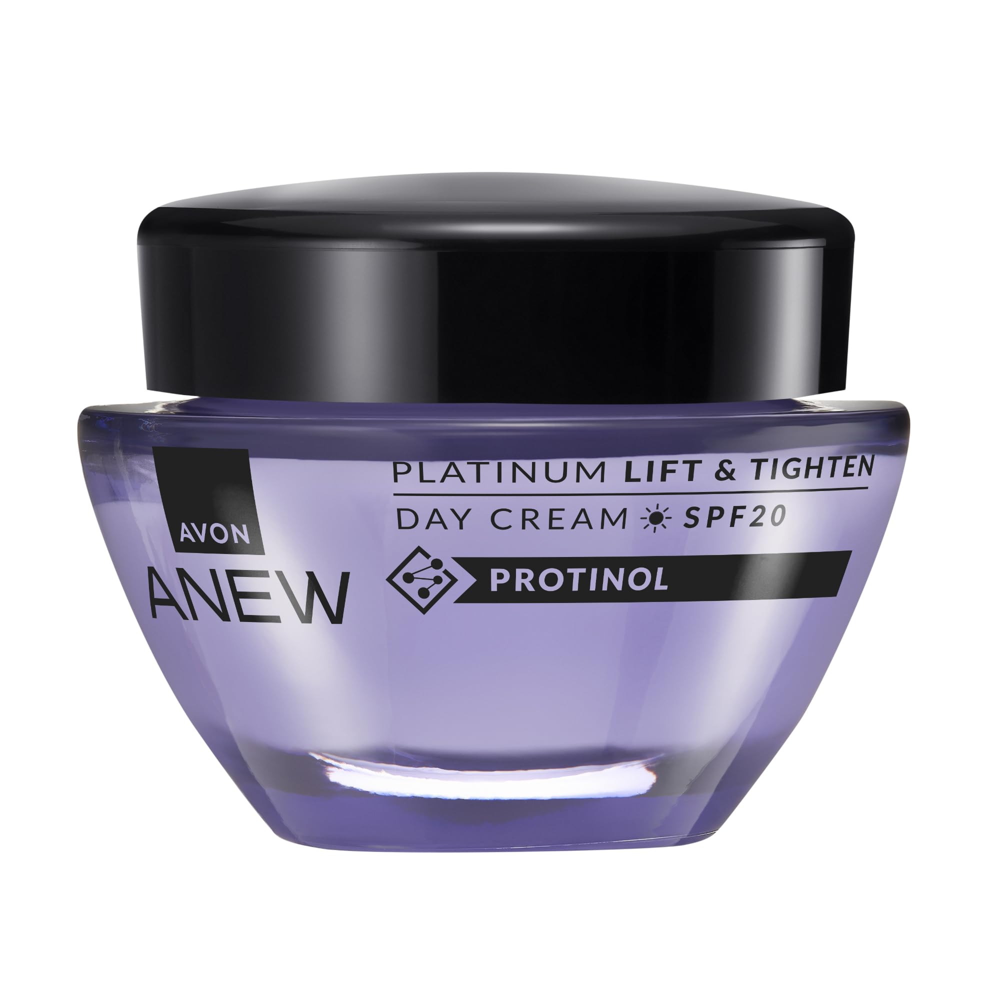 Avon Anew Platinum Lift & Tighten Day Cream 50ml, with Protinol™ Technology to Help Lift Skin, and Replenish the Look of Skin's Firmness, Moisture and Elasticity, Cruelty Free — image 1