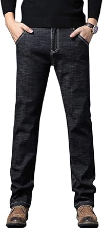 fleece jeans mens
