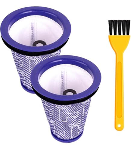 Kit Filtri Lavabili Pre E Post Motore Per Aspirapolvere Dyson DC40 E UP22, Ricambio