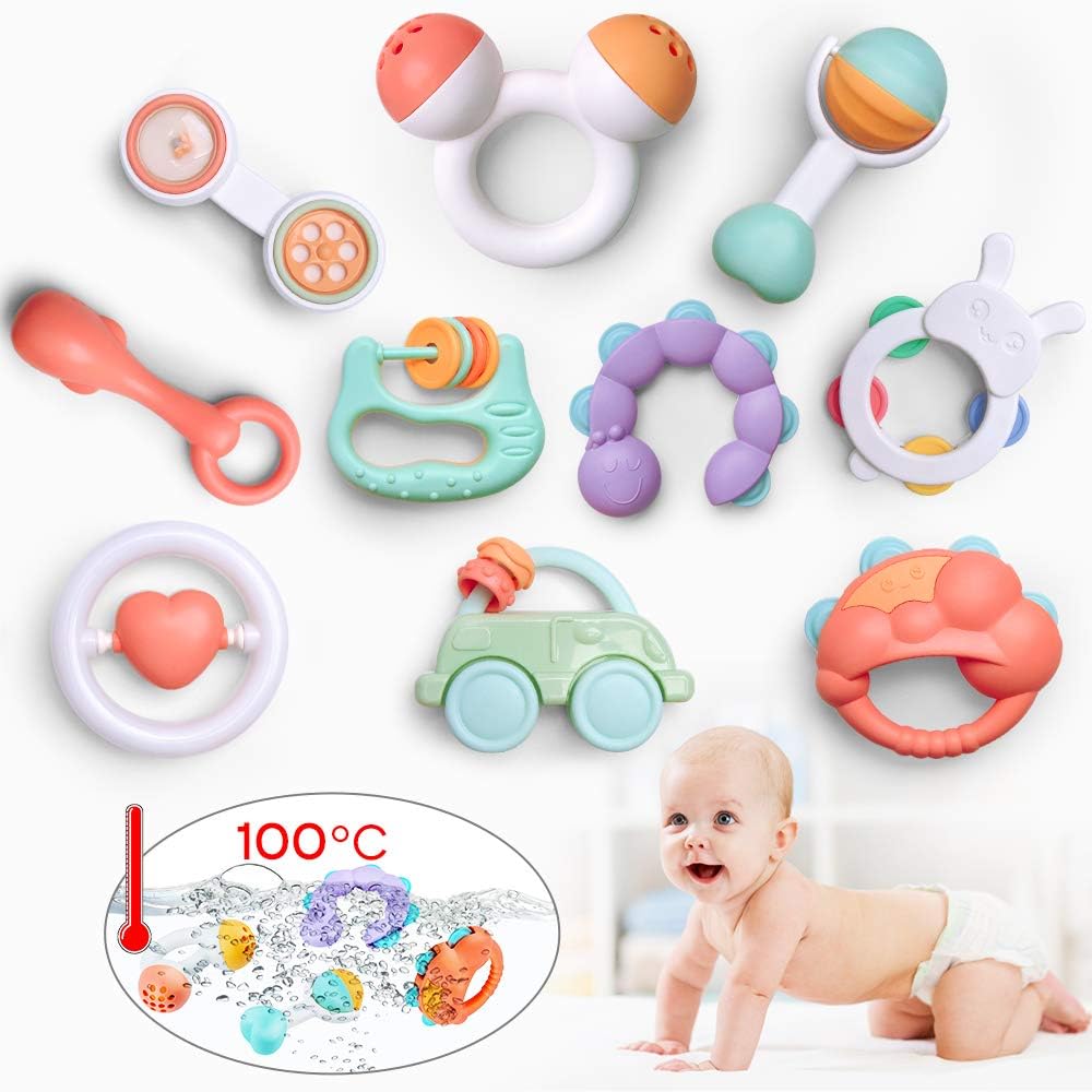 gizmovine baby rattles